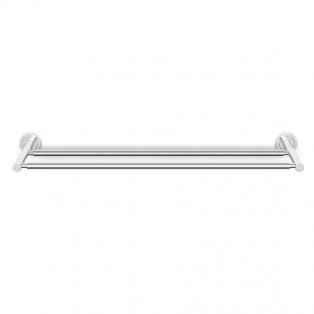 Langberger Burano 11002А полотенцедержатель двойной 60 см, хром