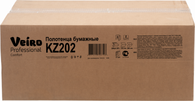 Полотенца для рук Z-сложение Veiro Professional Comfort, 2 сл, 200 л, белые
