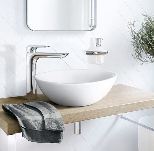 Смеситель для раковины (высокий) KLUDI Ameo хром 412960575