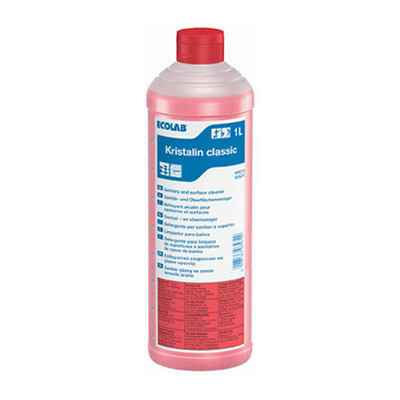 Ecolab Kristalin classic (Кристалин классик) нейтральное моющее средство для ежедневной уборки санитарных зон