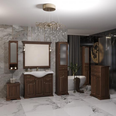 Opadiris Риспекто 43 тумба напольная, нагал (антикварный орех)