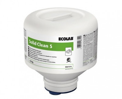 Ecolab Solid Clean S концентрированное твердое моющее средство для посудомоечных машин для мягкой воды