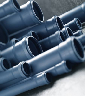 Угловая крестовина PKEDA DN125/110/110, 87,5°/90° , с предустановленными уплотнительными кольцами, синий POLOPLAST POLO-KAL NG (P2276)