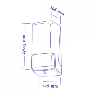 Jofel FUTURA AC53550 дозатор для жидкого мыла, нержавеющая сталь