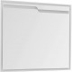 Зеркало Aquanet Модена 100 белый подвесное прямоугольное (00198490)  (00198490)