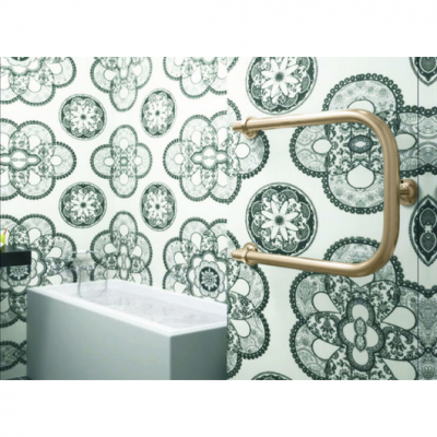 Водяной полотенцесушитель Акванерж П-образный 320х400, хром (¾")