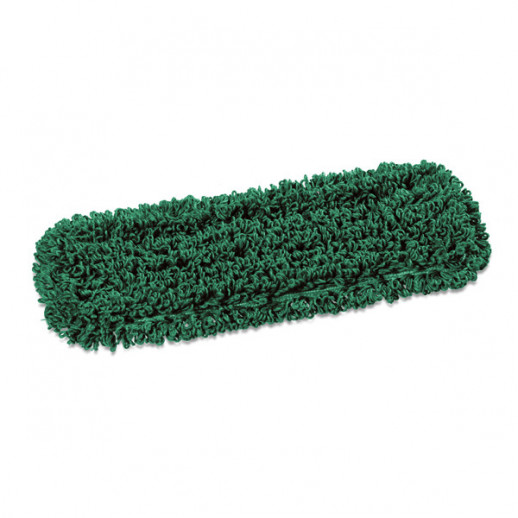 Моп TTS 0V000476MV Microriccio с кармашками, микрофибра, зеленый, 40*13 см