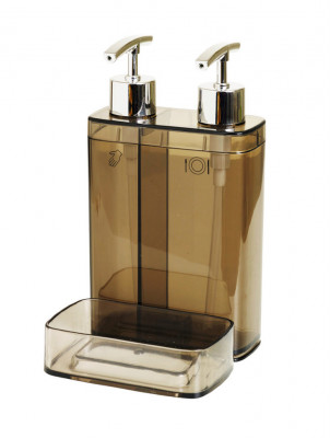 Primanova VIVA M-E10-25 дозатор для жидкого мыла с секцией для губки