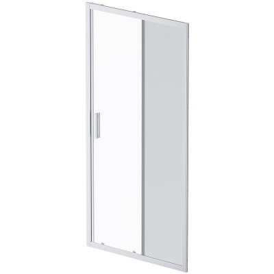 Душевая дверь AM.PM Gem Solo 110 W90G-110-1-195MG профиль Хром матовый стекло тонированное-прозрачное