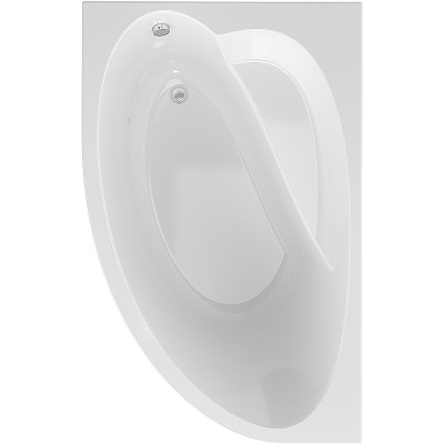 Ванна акриловая Timo Iva 160x100 L IVA1610L без гидромассажа угловая асимметричная