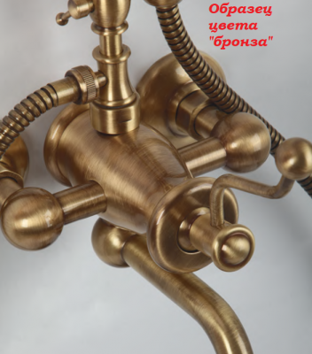 MIGLIORE Axo Swarovski 18479 смеситель для душа, бронза