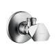 Угловой вентиль Hansgrohe E ½ x ½ 13903000 (хром)  (13903000)