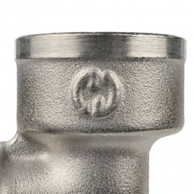 Угольник резьбовой STOUT латунь ВВ никелированный 3/4-1/2 SFT-0014-003412