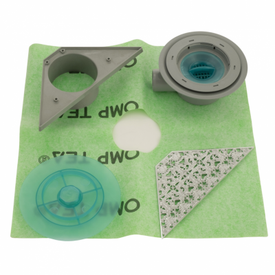 MIGLIORE Ricambi 24894 сливной угловой трап для душа, хром