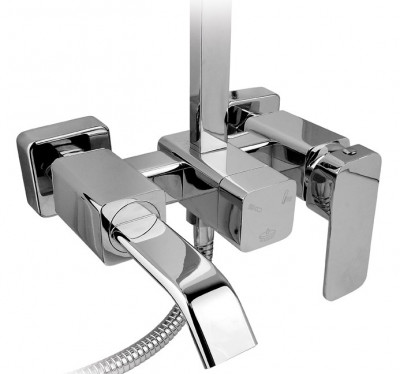 Душевая стойка Timo Selene SX-1013 chrome со смесителем, хром