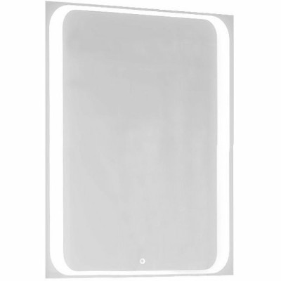 Зеркало в ванную Jorno Modul 65 Mоl.02.60/W с подсветкой с сенсорным выключателем прямоугольное