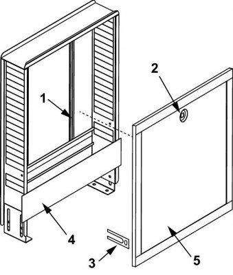 TECEfloor Шкаф коллекторный встраиваемый, тип 1050 (77351005)