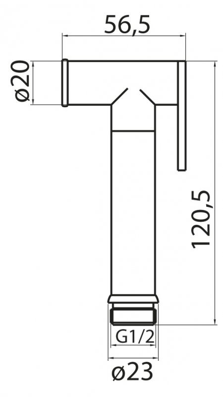 Гигиенический душ Cezares CZR-ID2-01