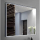 Зеркало в ванную с LED подсветкой Relisan MOLLY Гл000024369, 100x70 прямоугольное  (Гл000024369)