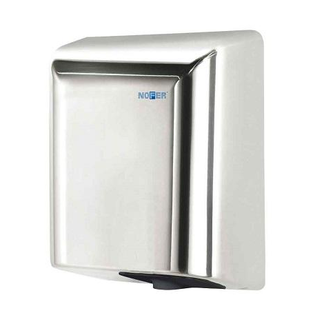 Сушилка для рук NOFER FUGA 01851.B сенсорная 800 W, сталь/глянец
