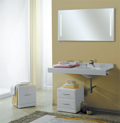 Акватон Отель 1200 1A101402OT010 зеркало с подсветкой