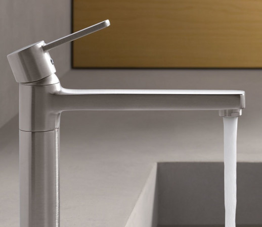 Смеситель для раковины (высокий) KLUDI ZENTA хром 382570575