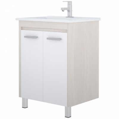 Тумба под раковину Corozo Лорена 65 SD-00000319 Лайн белая