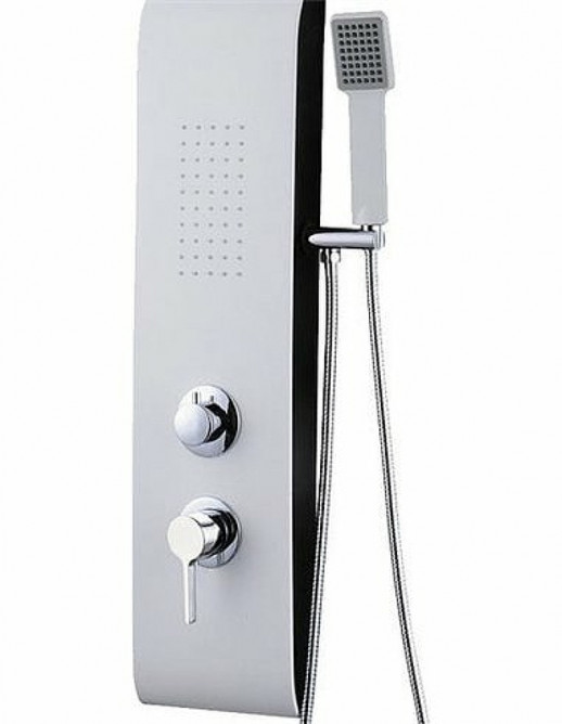 Душевая панель Black&White Stellar Wind W12 1200000 белая черная