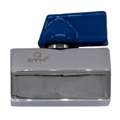хромированный шаровой кран мини для воды CTM 1/2" с флажком CWMFF012