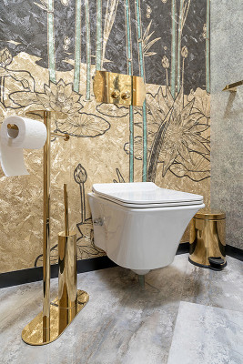 Напольная стойка Boheme Venturo 10953-MG золото матовое