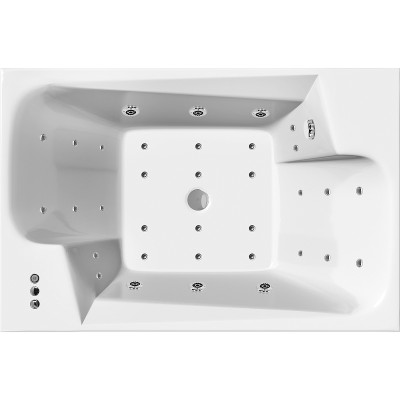 Акриловая ванна Vayer Ontario 190x125 Гл000006815 прямоугольная