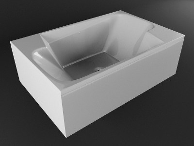 Акриловая ванна Vayer Ontario 190x125 Гл000006815 прямоугольная