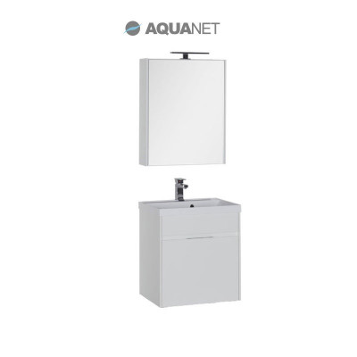 Aquanet Латина 60 00180120 комплект мебели (1 ящик), белый