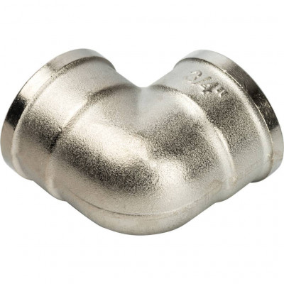 Угольник резьбовой STOUT латунь ВВ никелированный 3/4 SFT-0014-000034