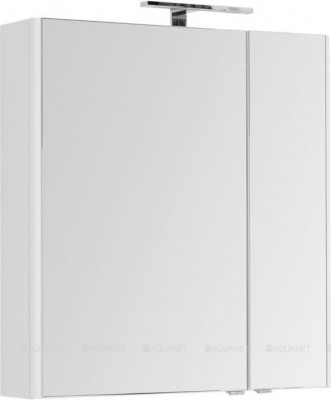 Зеркало-шкаф в ванную Aquanet Орлеан 75 белый (00203979)