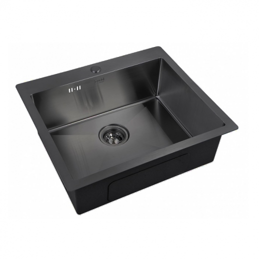 Zorg Inox PVD 5951 GRAFIT кухонная мойка, графит