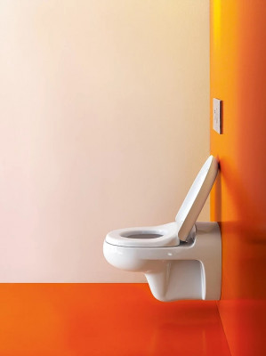 Унитаз Laufen Flora Kids 8.2003.1.000.000.1 подвесной без сиденья