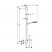 Hansgrohe Raindance Select Е 120 3 jet 26621400 душевой гарнитур 90 см, хром/белый