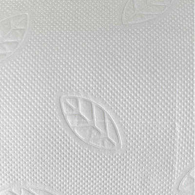 Бумага туалетная 2-слойная белая с синим тиснением Merida TOP MINI blue ⌀19 (12х180 м)