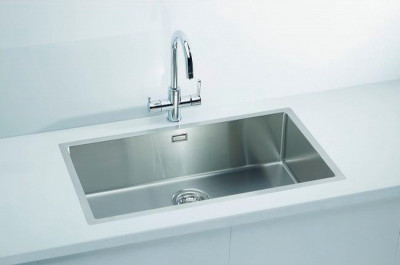 Мойка для кухни Alveus Quadrix 60 BRS-90 790x450x200 1092477 брашированная сталь прямоугольная нержавеющая сталь