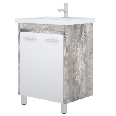 Тумба под раковину Corozo Лорена 65 SD-00000354 Антик белая