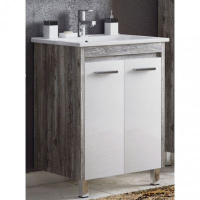 Тумба под раковину Corozo Лорена 65 SD-00000354 Антик белая