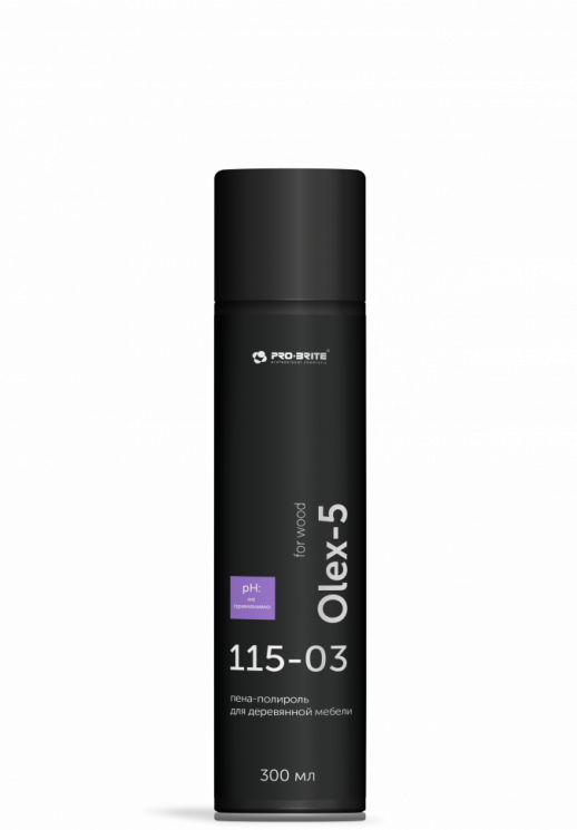 Pro-brite 115-03 OLEX-5 For Wood (аэрозоль) очиститель-полироль для деревянной мебели