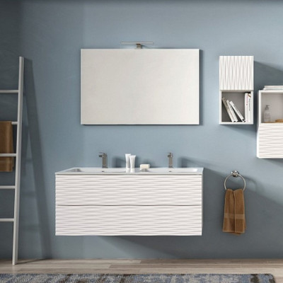 Тумба Cezares Bali 120 BABS1201T.601 Bianco Laccato Opaco подвесная