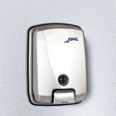 Jofel FUTURA AC54500 дозатор для жидкого мыла, нержавеющая сталь