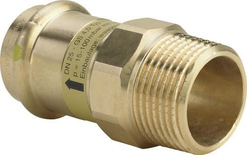 Viega Profipress G Газовый клапан отсекающий  тип М/К пресс-Н 28x1' бронза 6м3 SC-Contur, шт