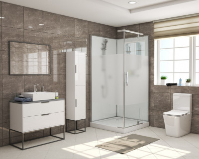 Душевая кабина GROSSMAN GR170QL/R 100x100х205 см низкий поддон