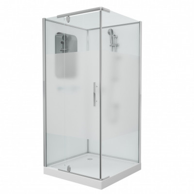 Душевая кабина GROSSMAN GR170QL/R 100x100х205 см низкий поддон