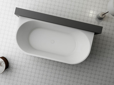 Ванна акриловая Vincea 170x80 VBT-621 без гидромассажа пристенная прямоугольная