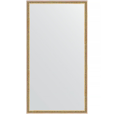 Зеркало настенное Evoform Definite 108х58 BY 0726 в багетной раме Витое золото 28 мм